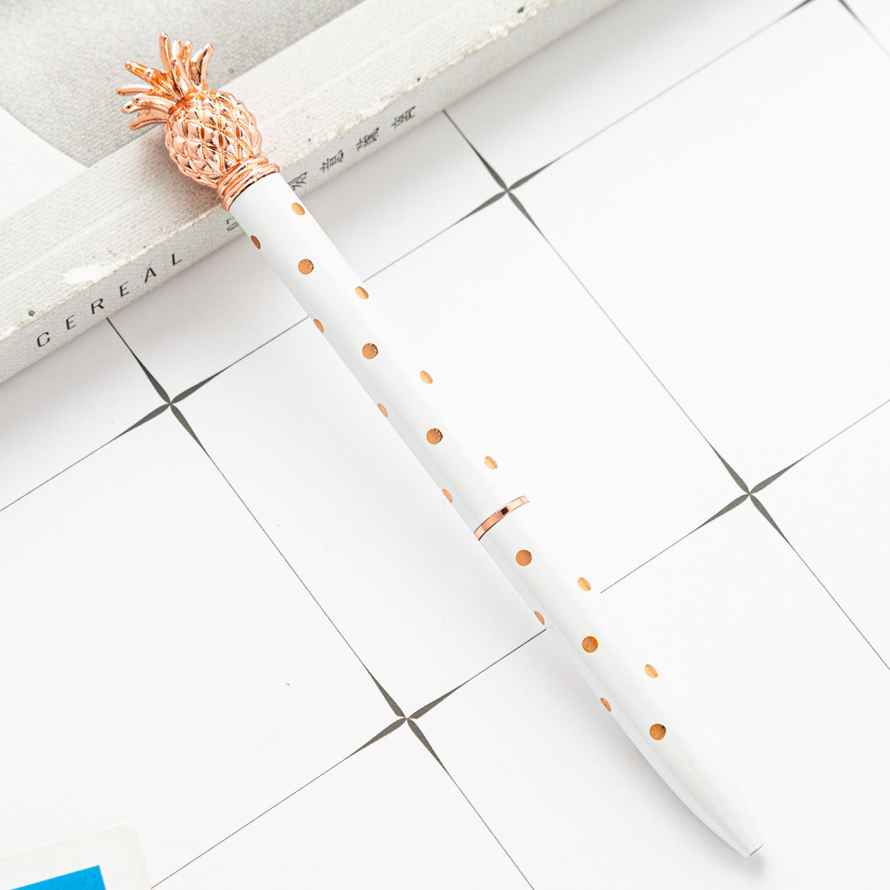 Bolígrafo de piña de metal al por mayor